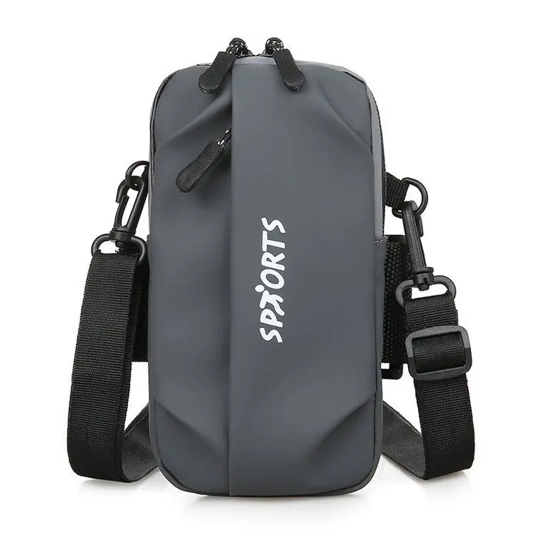 Running Armband Phone Pouch Sports Arm Bag Waterproof Crossbody Waist Pack For Outdoor Gym Workout Lightweight Nylon Unisex