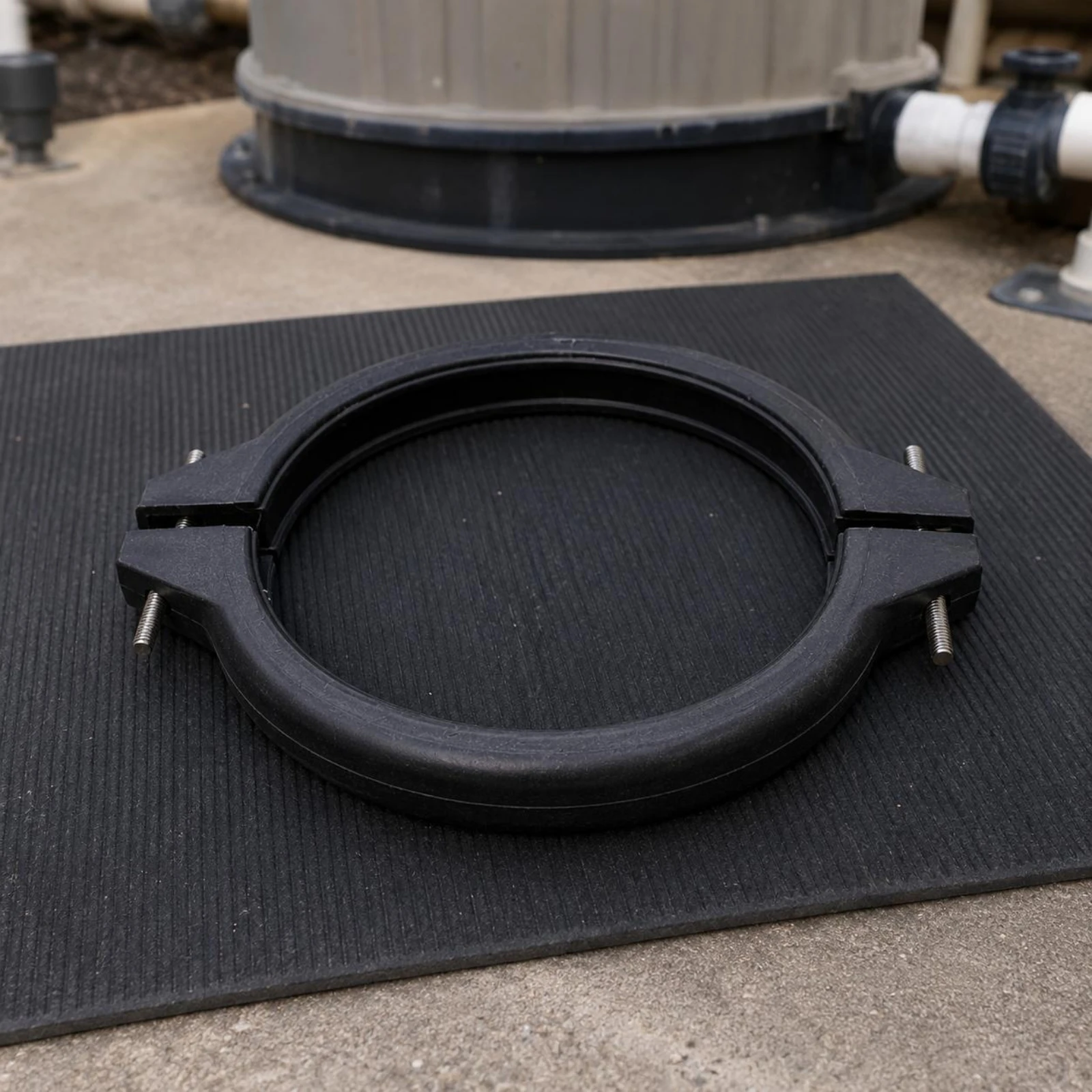 Sand Filter Clamp Band Locking Design Pool Filter Clamp Band Circular Replacement Part