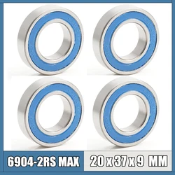 6904 2RSV MAX Bearing 20*37*9 mm 4Pcs C2 Full Balls Bicycle Pivot Repair Parts 6904 2RS RSV Ball Bearings 6904-2RS 6904LLU