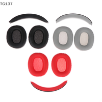 1Set For Edifier W800BT W808BT W800X K830 K815P G1 Headphone Head Beam Ear Pads Cover Earmuffs