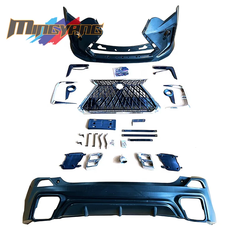

Good Quality Car Bumpers Body Kit Fit For Toyota RAV 4 RAV4 2016-2019 Upgrade Change To Lexus Bodykit