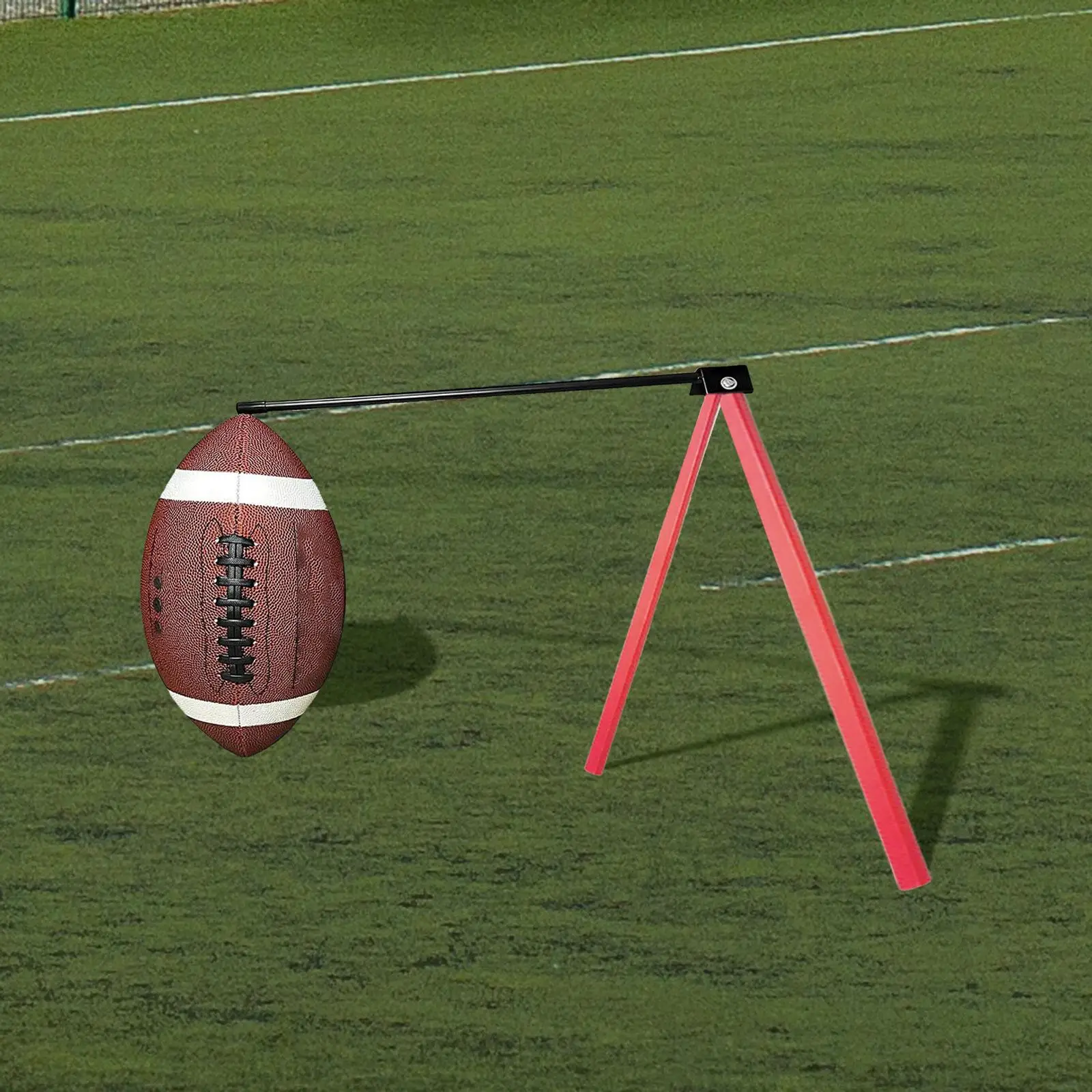

Football Kicking Tee Stand Football Ball Holder Practice with Storage Bag