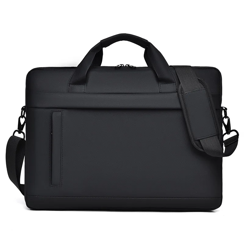 

Fashion Solid Color Briefcase Shoulder Bags for Men and Women Travel Laptop Bag Thickened Inner Liner Portable Computer Bag