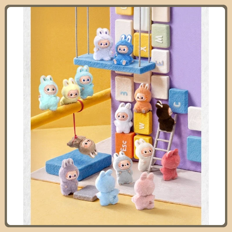 

Authentic POPMART LABUBU V4 N-Z Heart Secret Series Vinyl Face Blind Box collection faction figures model xmas Gift toys