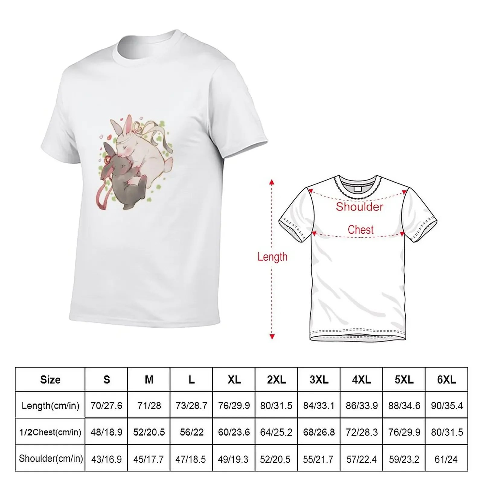 MDZS Bunny 2 T-Shirt sweat new edition boys animal print Men's t-shirt