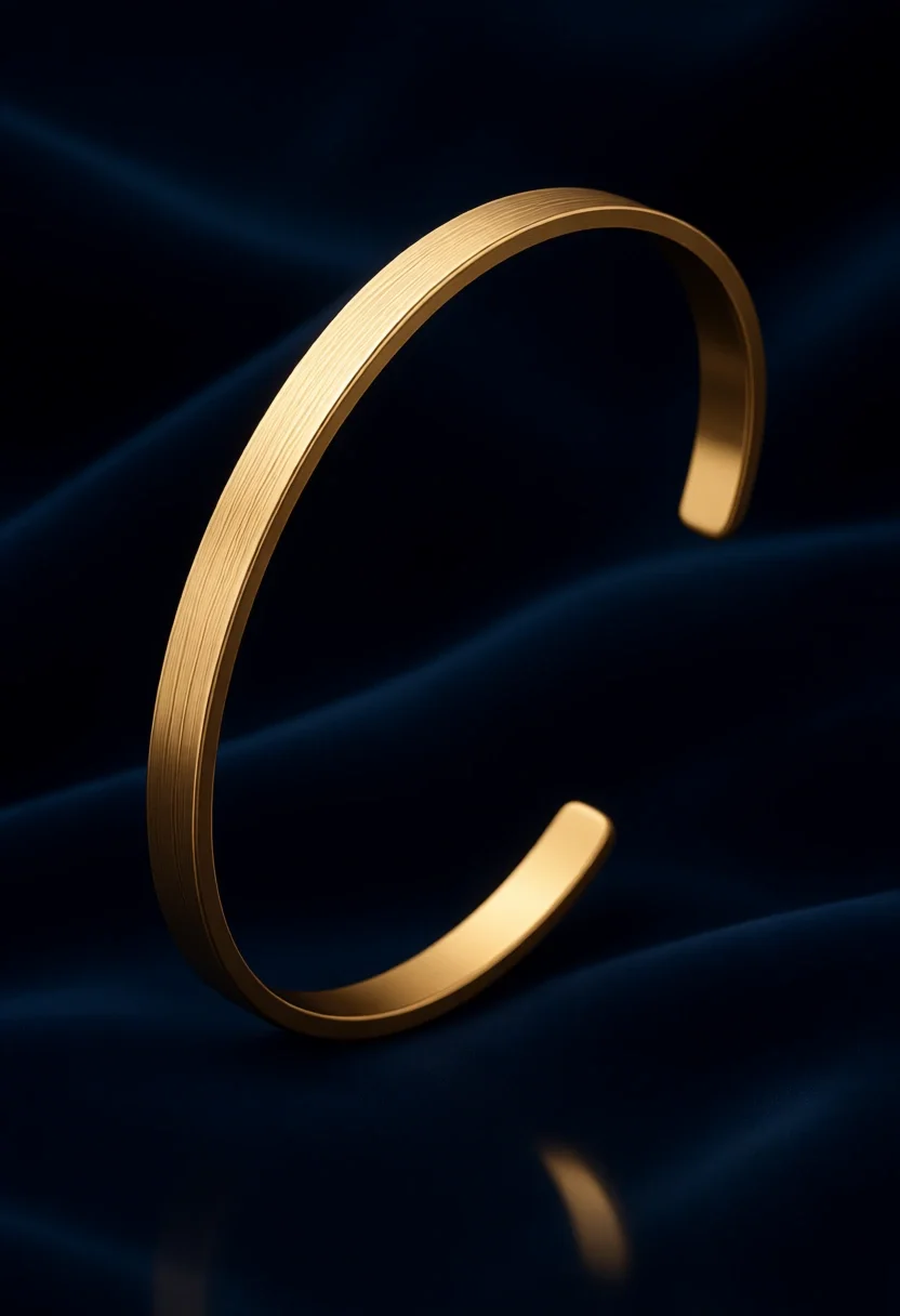 

Позолоченный открытый браслет-манжета для женщин, текстурированный, эффектный, для многослойного ношения, подарок