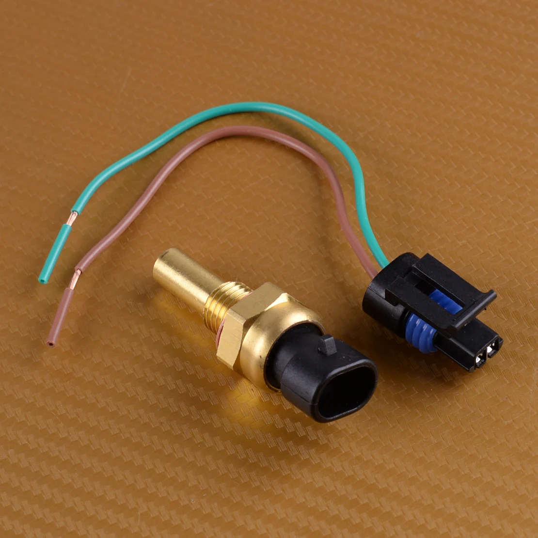 beler czujnik temperatury płynu chłodzącego silnik ze złączem pasuje do Buick Cadillac GMC Daewoo Isuzu Hummer Pontiac 12162193 15326388