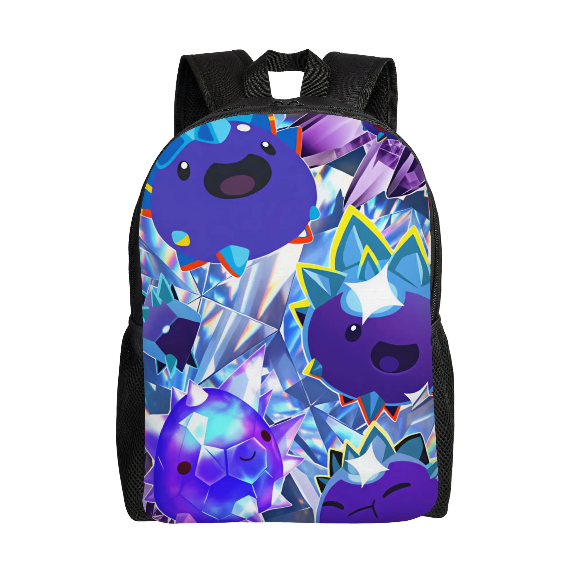 Slimed Rancher  Backpack  University Backpacks Male Kawaii School Bags Custom Durable Rucksack