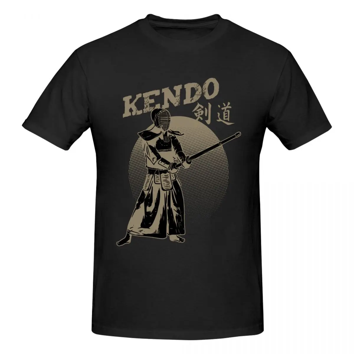 Kendo Bogu Japan Shinai Katana Samurai Ninja Trending T Shirts Graphic Y2K Unique Crewneck Tshirts For Men Women Clothes