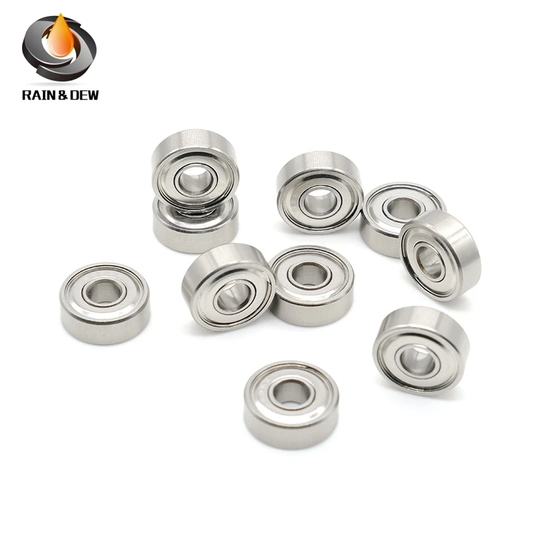 606ZZ Bearing ABEC-7 10PCS 6x17x6 mm Miniature 606Z Ball Bearings 606 ZZ EMQ Grade Z3 V3 For Makefr RS CNC 32 Tutors