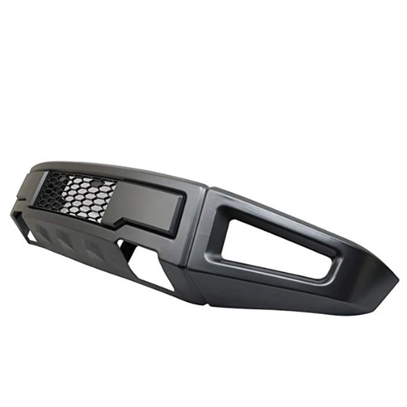 

2015-2017 Серый передний бампер, стальная защита, сменный пикап, подходит для F150