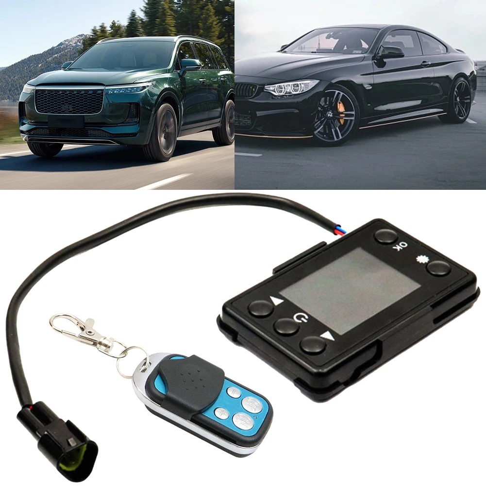 

Air Diesel Parking Heater LCD Monitor Switch +Remote Controller 12V/24V LCD Display for Car Track Diesels Air Heater