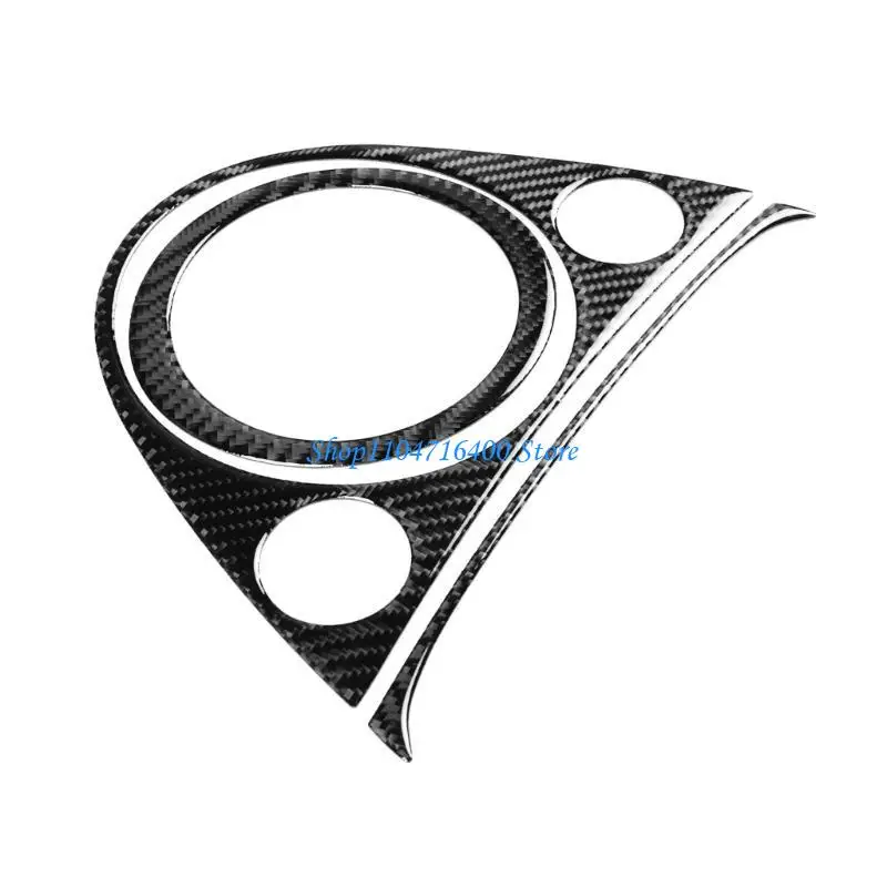 

y1gd Car Gear Shifts Panel Sticker For 500 Carbon Fiber Cover Trim Interior Mouldings