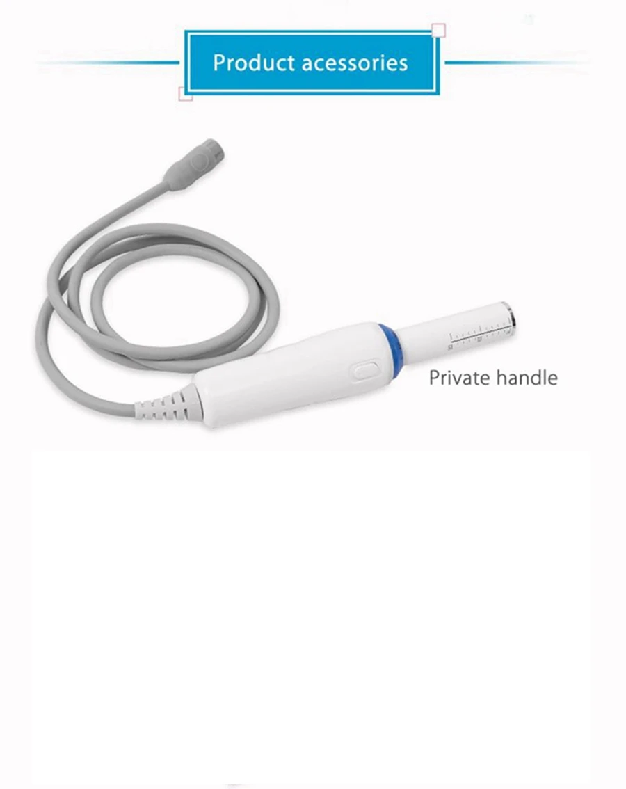 Vaginal HIFU Transducer 10000 Shots Cartridge Probe Handle  Parts for Privacy Skin Firming Rejuvenation Tightening Machine