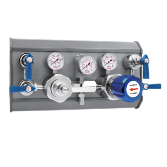 SS316L Brass CO2 Gas Regulator Automatic Conversion Function Oxygen LPG Propane