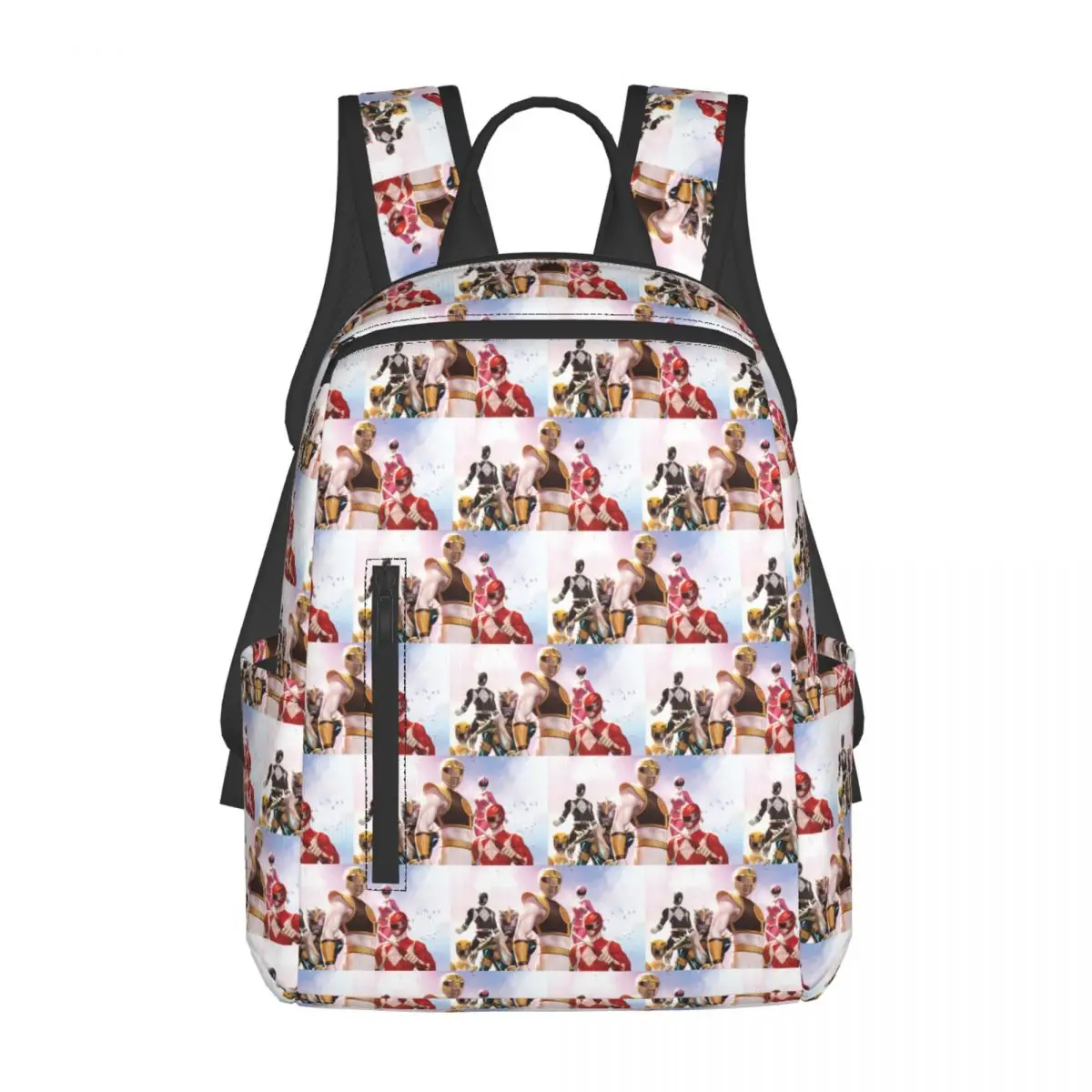 

Mighty Morphin Power Ranger Backpack Large Capacity Children BookBag School Bag Shoulder Bags for Men Women