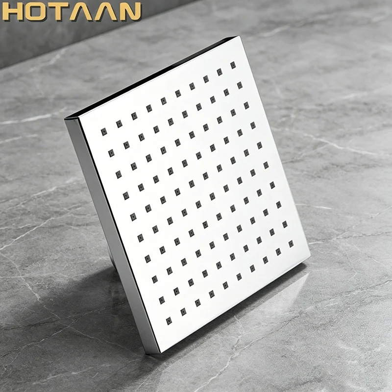 . 8 Inch 20x20cm Luxury Square OverHead Shower, ABS Shower head, bathroom Shower, Chrome Finish YT-5159