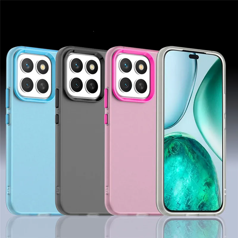 

For Honor X8c 4G Case For Honor X9c X8c Cover Translucent Candy Color Matte Shockproof Protective Bumper For Honor X9c X8c