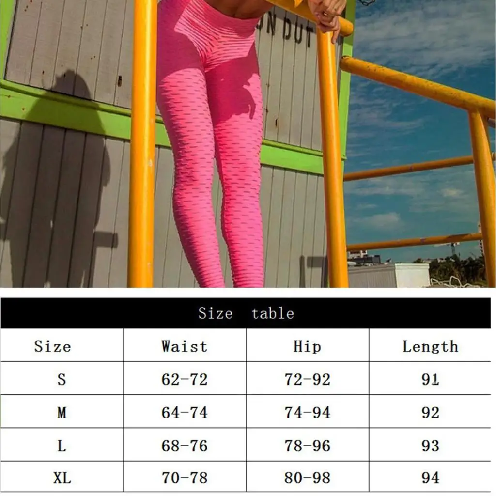 Lady Butt Lift Leggings Seamless Tummy Control Yoga Pants Body Shaping Athletic Pants for Running Exercise