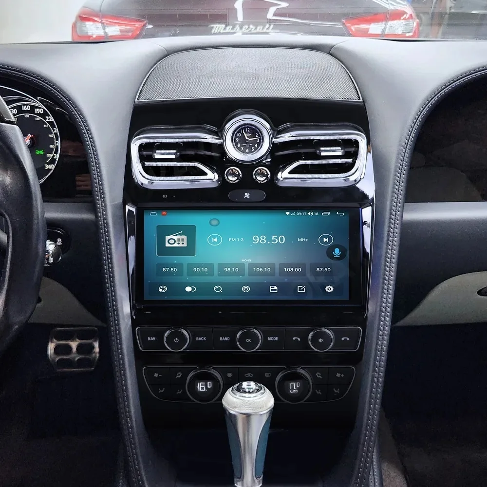 10.9 بوصة 2025 ترقية جديدة أندرويد لـ Bentley Bentayga 2016-2019 مشغل وسائط متعددة لاسلكي CarPlay رئيس وحدة راديو
