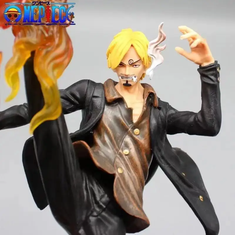 子供のためのPVCアクションフィギュア,サンジコレクタブルフィギュア,アニメコレクション,クリスマスプレゼント,ウィンドフィート,36cm