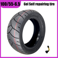 11 Inch 100/55-6.5 Jelly Gel Self-repairing Tire for Electric Scooter 90/65-6.5 100/65-6.5 Upgraded Anti Puncture Tubeless Tyre