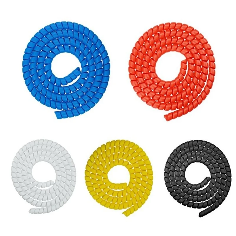 Scooter Brake Line Spirals Tube Scooter Brake Cable Housing Protector Cover Spirals Wrap Wire for M365 Scooter Durable