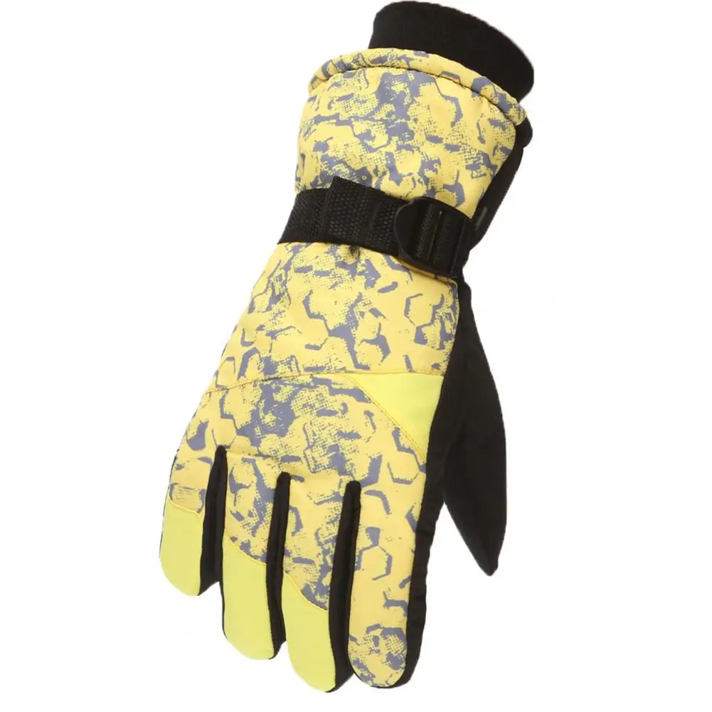 Gants d'hiver étanches, 1 paire, gants de Snowboard, ouverture étendue au poignet, doigt complet, pour l'extérieur