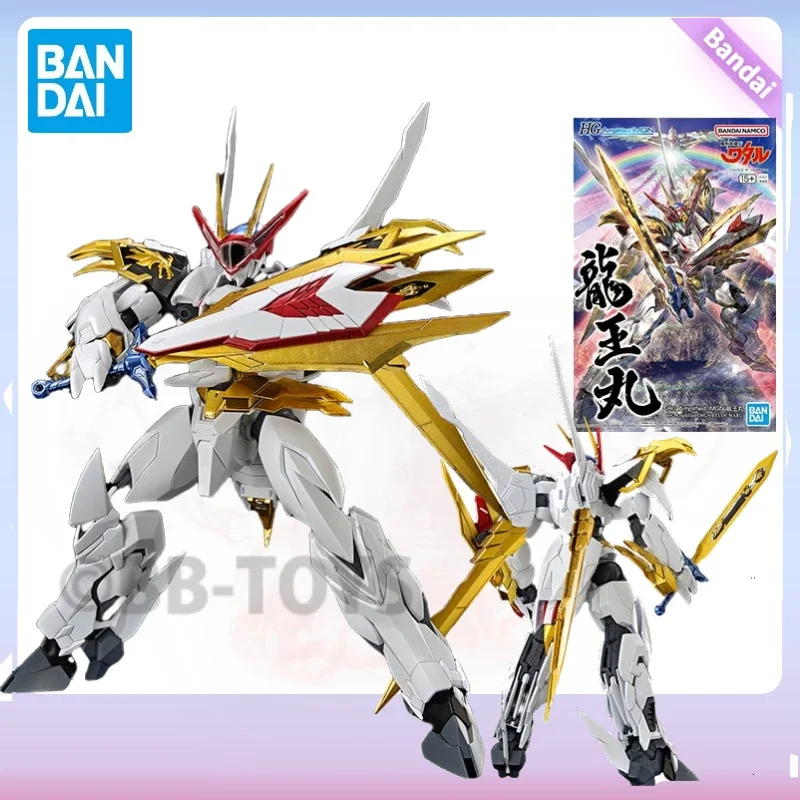 

Original Genuine Bandai Anime Chou Majin Eiyuuden Wataru HG Amplified IMGN RYUOUMARU Assembly Model Action Figure Gifts Kid Toys