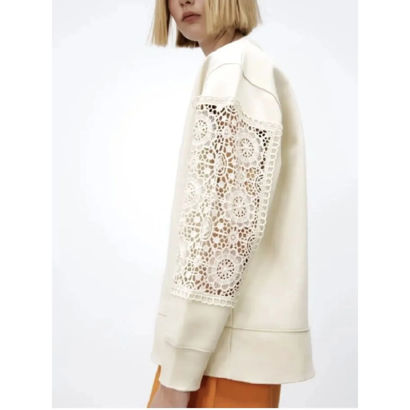 

Женская модная одежда в стиле Y2K, связанная крючком, осень-зима 2024, новые удобные худи и свитеры из комфортных материалов