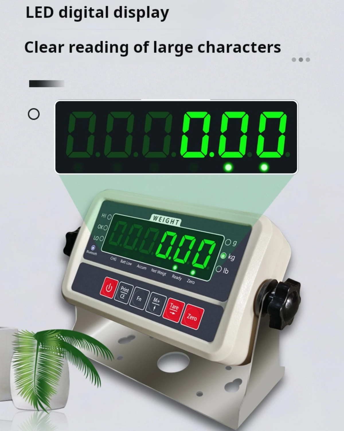 Gross weight loadmeter DIY livestock scale pig and cattle weighing mini truck scales 500kg-20 tons 110v-220v built-in battery