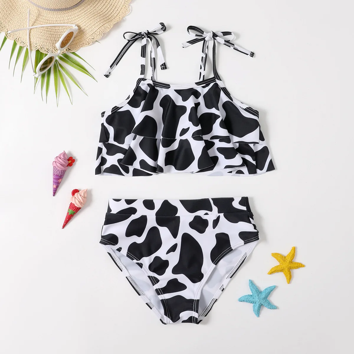 Girls Swimsuit Summer One Piece Bathing Suit Baby Swimwear Kids Girl Bikini Sets Children\'s Swimming Clothes Beachwear