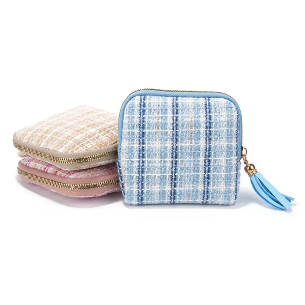 Fashion Multi-Layered Jewelry Storage Bag INS Anti-Scratch Zipper Jewelry Bag Anti-friction Elegant Bracelet Display Pouch Gift