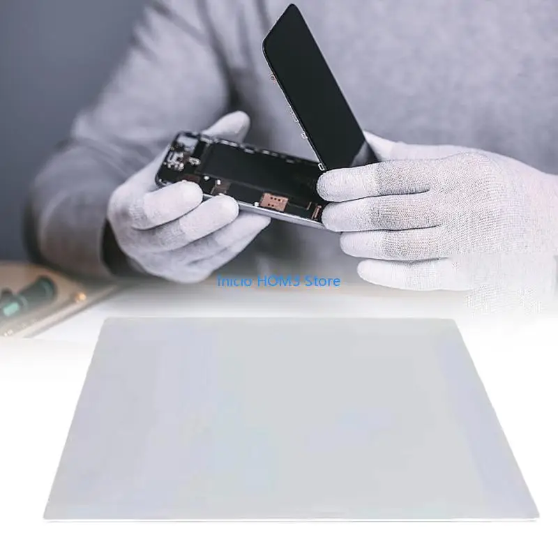 

A5YD AntiSlips Heat Resistant Pad for Soldering Iron and Weldings Station, 230x180mm Essential Tool for Repairs