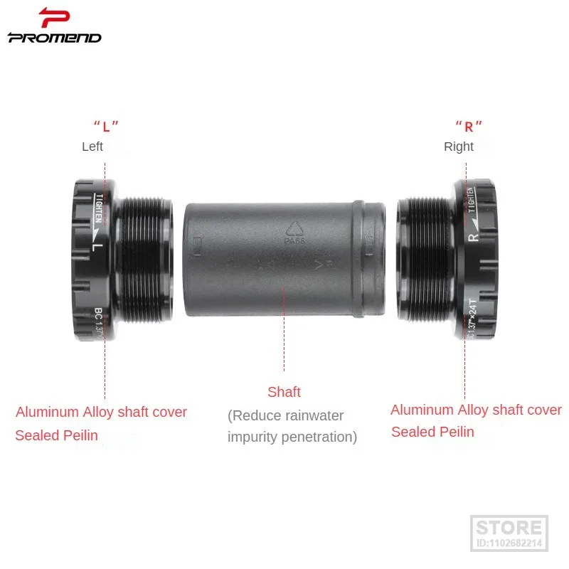 PROMEND SRAM DUB BSA 68/92mm BB92 BB91 Bottom Bracket for Sram Gx Nx Sx Crankset MTB Bike BB Bicycle Accessories
