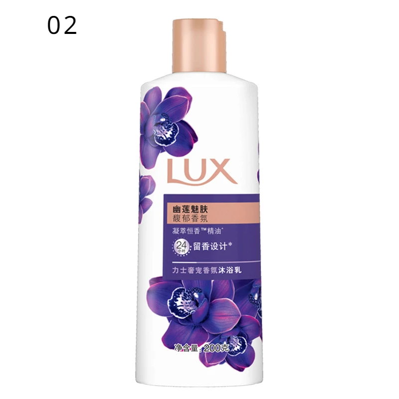 200g Lux Gel de ducha Lotus Charming Skin Hidratante Cuidado de la piel fragante y de larga duración