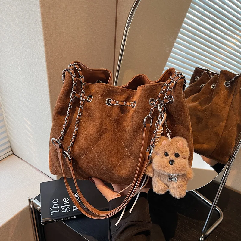 

2025 Autumn Winter Women's Minimalist Handbag, Vegan Leather Multi-way Shoulder Crossbody Purse, Large Capacity Tote