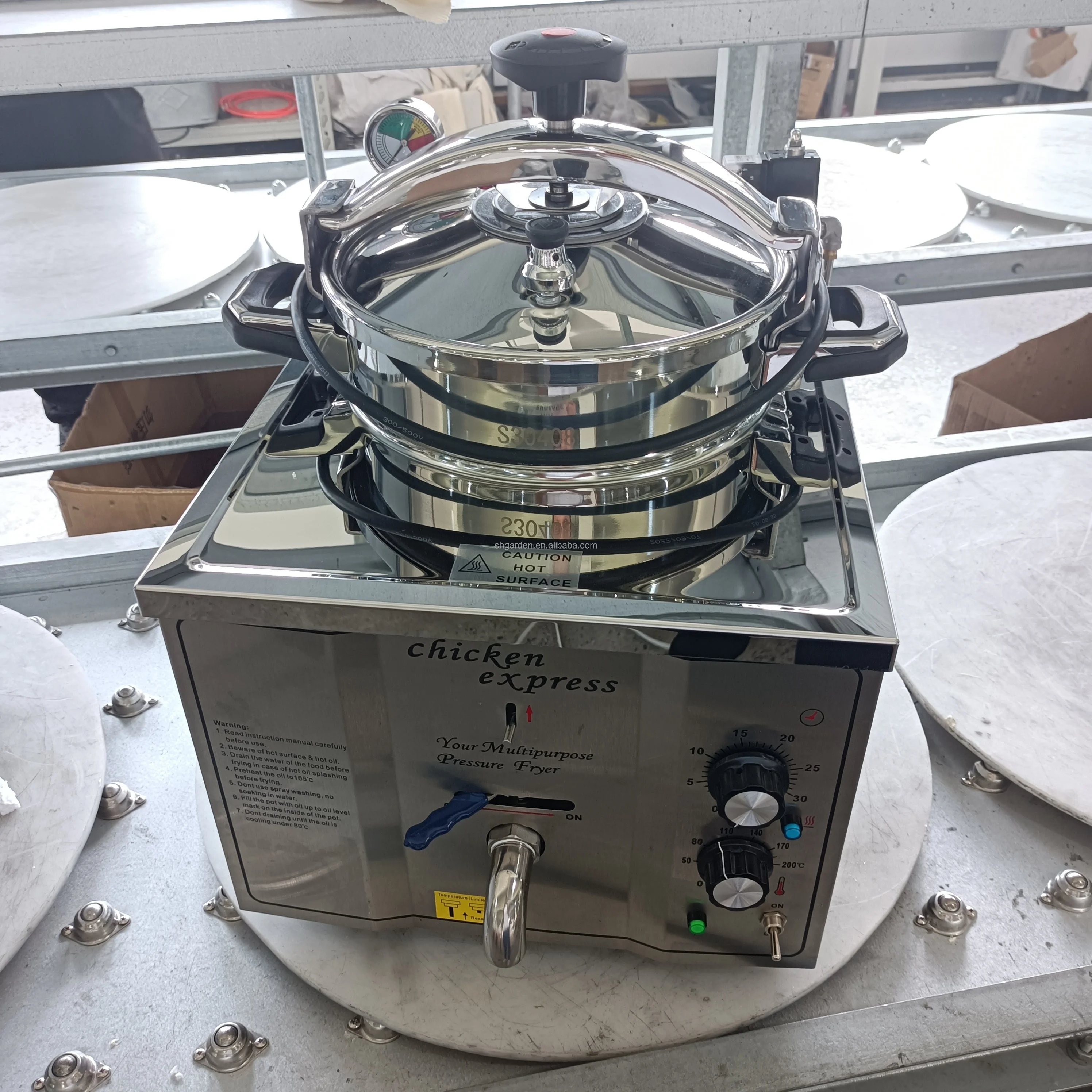 

Cnix Brand Mdxz-16 Electric Table Top Chicken Machine Fried Chicken Deep Fryer With Cheap Price