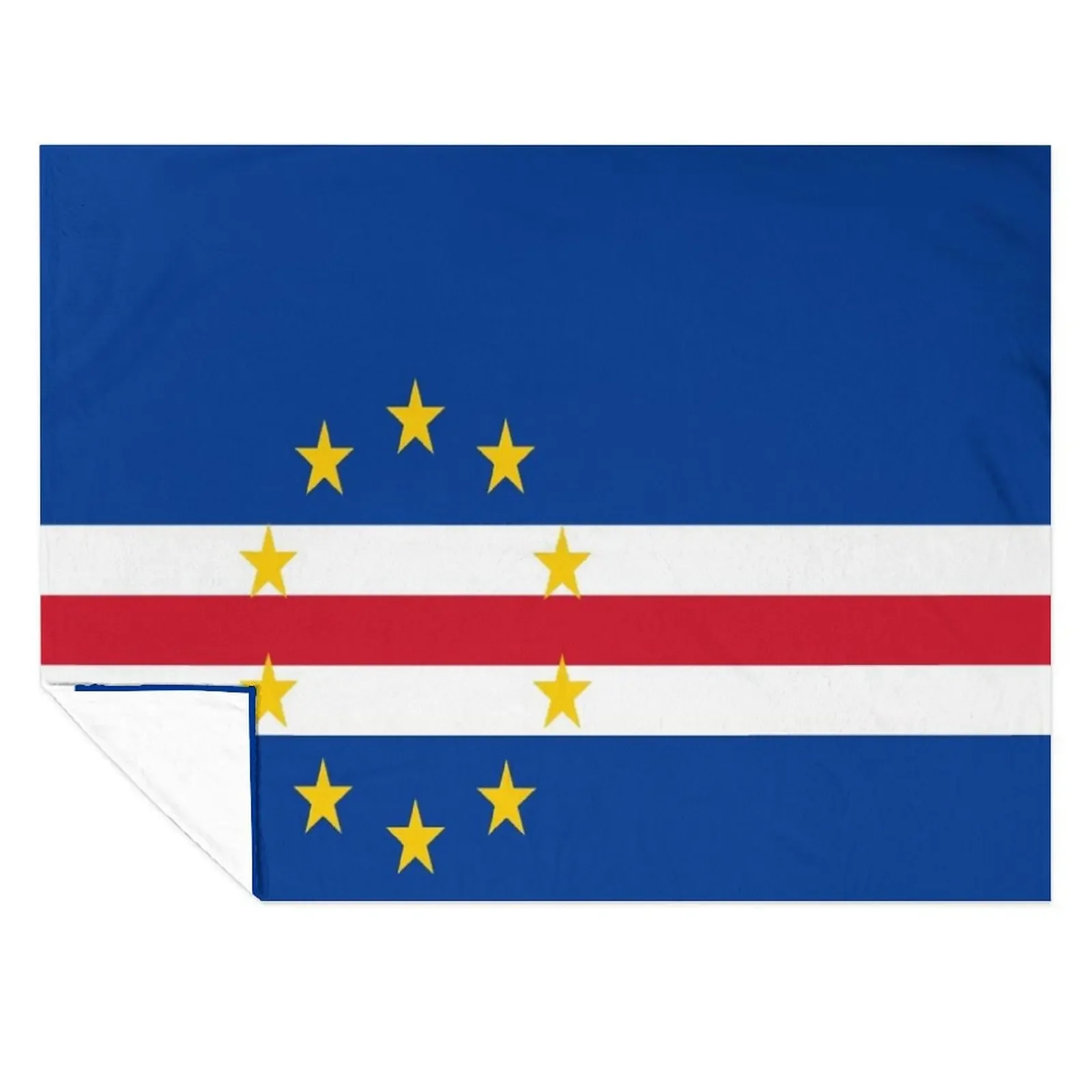 

Flag Of Cape Verde Throw Blanket Blankets Sofas Of Decoration Loose Hair decorative Blankets