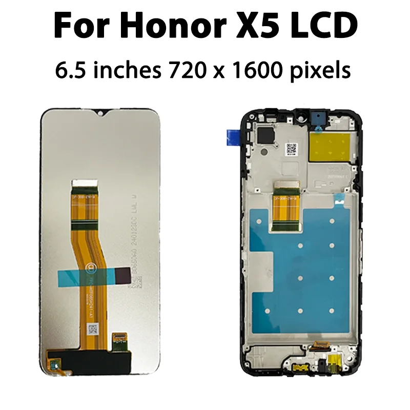 AAA+ Wyświetlacz LCD z ekranem dotykowym do Huawei Honor X5 X5B X5C, Digitizer do Honor X5 Plus X5B Plus X5C Plus, Zamiennik wyświetlacza — zdjęcie produktu 3