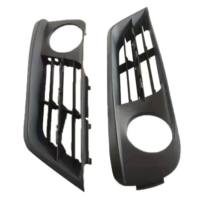 

2PCS Black Bumper Ventilation Grille For BMW 5 Series F07 Fog Lamp Bezel 51117331671 (Left+Right)-A02G