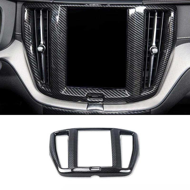 Voor Volvo XC60 XC-60 2018 2019 20 21 2022 Interieur ABS Carbon Auto Airconditioning Outlet Console Versnellingspook Hoofd Venster lift Trim