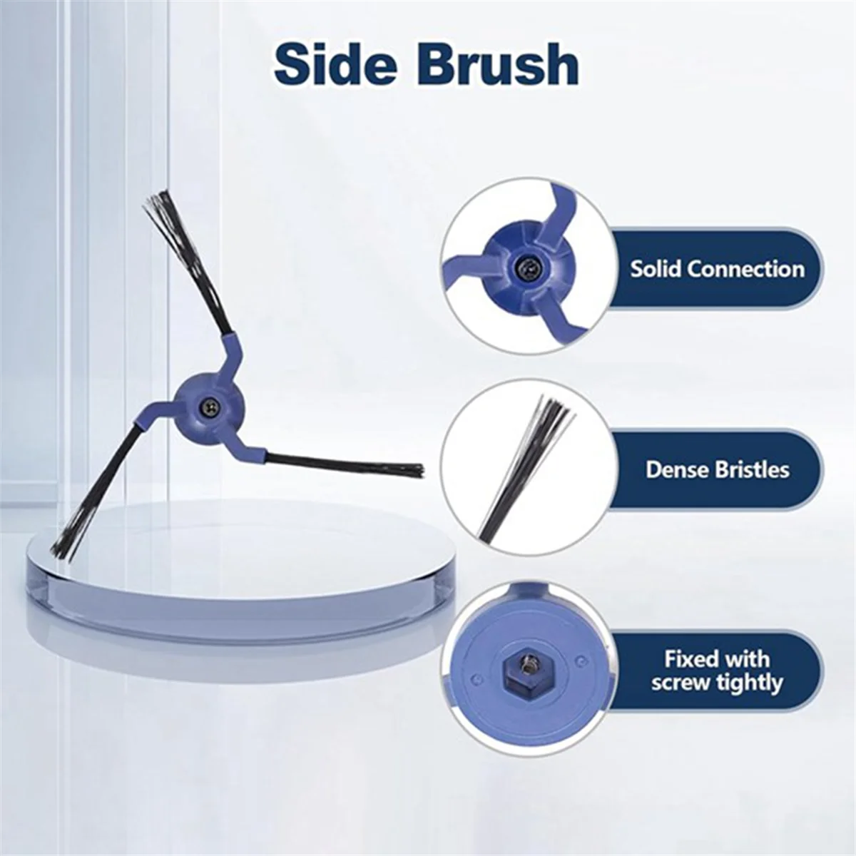 Replacement Accessories for Eufy X10 Pro Omni Vacuum Parts Main Brush Mop Cloth Side Brushes HEPA Filter Dust Bags