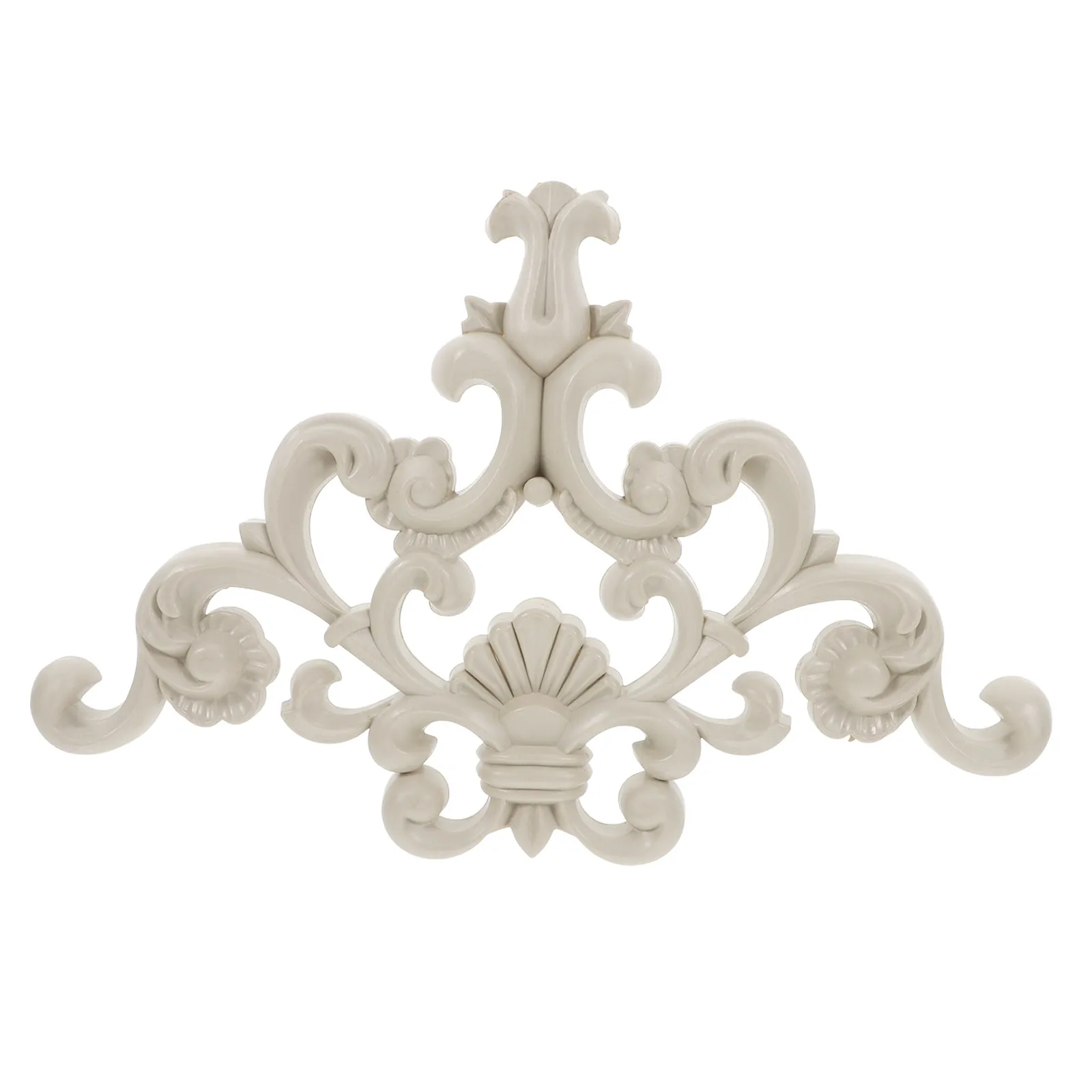 

Накладная резная аппликация из ПВХ с цветочным узором, неокрашенная, в европейском стиле, для потолка, стен, дверей, шкафов, мебели, декоративная резная цветочная аппликация