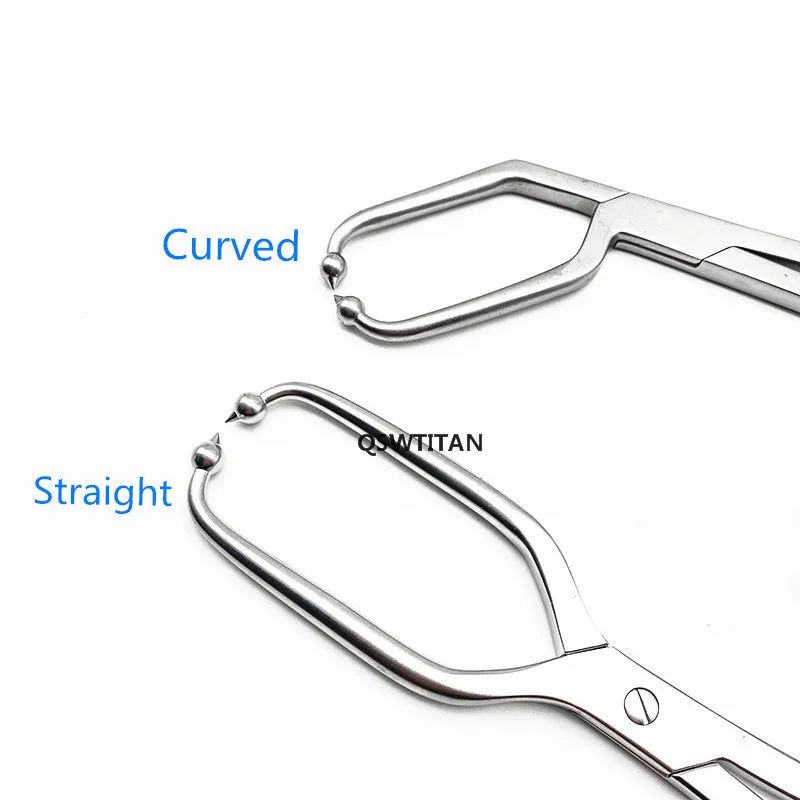 Orthopedic Acetabular Reduction Forceps Pelvic Lateral Curved Bone Reduction Forcep with Point Reconstructive Plate