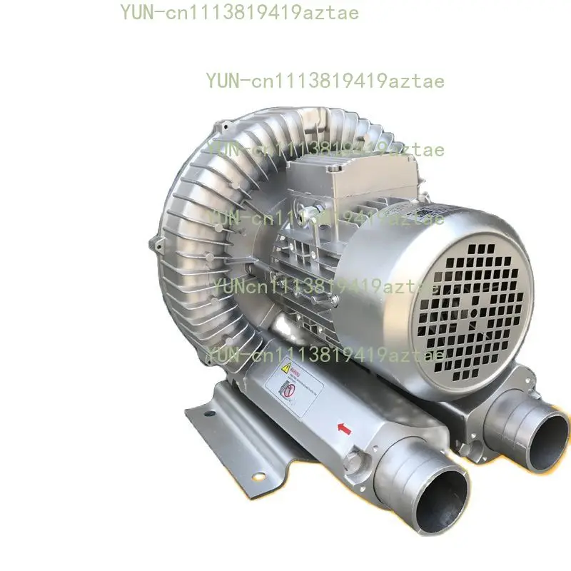 220V 750W Single Three High Pressure Vortex Fan Air Pump Axial Flow Vortex Fan Oxygen Booster Pump Silent High Pressure Blower