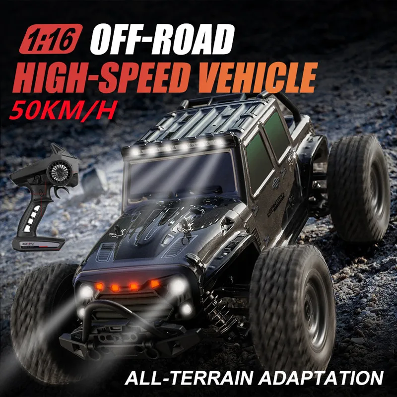 4WD High Speed RC Racing Car Independent Suspension RC Cars Metal Drive Shaft 45 Degree Climbing RC Truck Toys For Gift