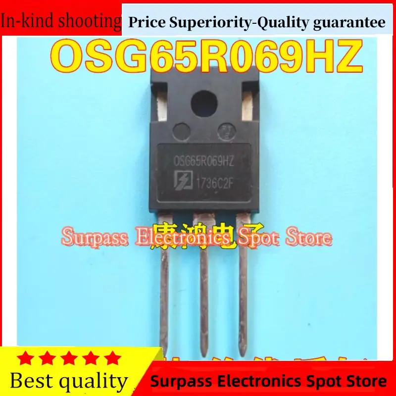 

10PCS-100PCS 0SG65R069HZ OSG65R069HZ TO-247 650V 53A MOS Price Superiority-Quality guarantee