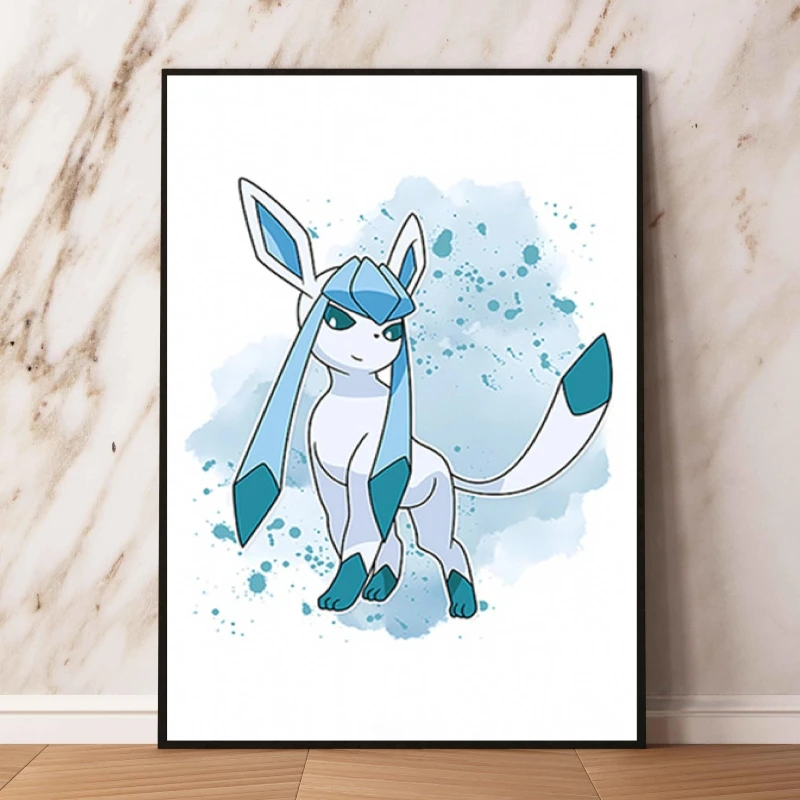 Toile d\'Art Mural Pokémon Pikachu, Moderne, Maison, Cadeaux pour Amis, Classique, Dessin Animé Rick, Image Modulaire, Imprimés de Bandes Dessinées