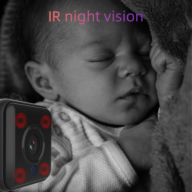 WiFi Mini Camera IR Night Vision Phone APP Remote Monitor Video Audio Recorder Micro Cam Motion Detect Portable Spied Camcorder